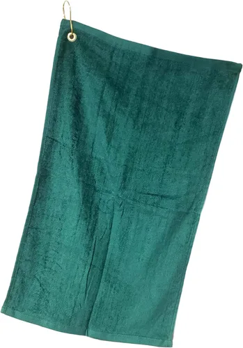 Miniatura 22 de Toalla de algodón para bolsa de golf con clip (Aqua)