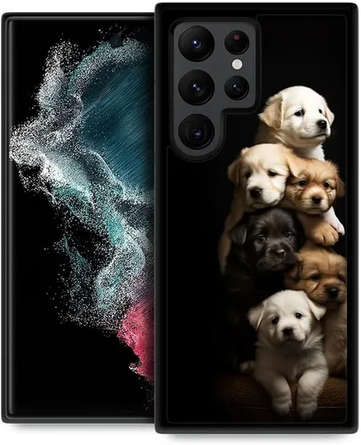 Miniatura 8 de ZHEGAILIAN Funda compatible con Samsung Galaxy S22 Ultra, diseño de patrón de policarbonato duro, antideslizante, absorción de golpes, funda Cerebro