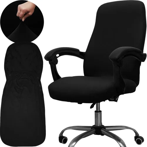 Melaluxe - Funda elástica universal para silla de oficina, cubierta para silla de escritorio, fundas deslizantes para silla de computadora (Tamaño: