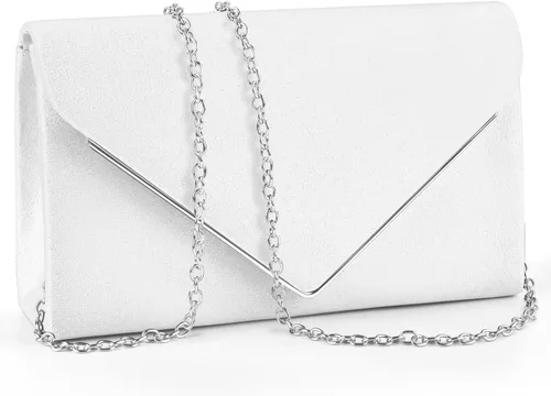 Miniatura 9 de TINDTOP Bolsos de mano de noche para mujer, bolsos de mano para boda, fiesta, cóctel, graduación, bolsa cruzada de hombro tipo sobre for Formal