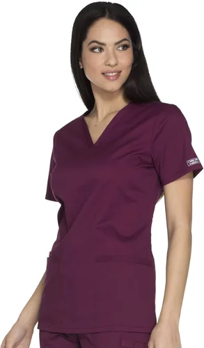 Miniatura 4 de Scrubs for Women Workwear Core Stretch V-Neck Top, Soft Brushed Twill WW630