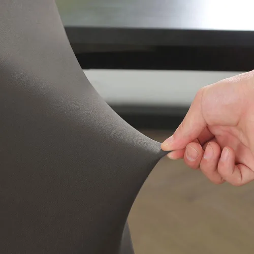 Miniatura 2 de Morbuy Funda impermeable para silla con respaldo de ala, fundas para silla con respaldo de ala, 2 piezas, lavables, elásticas, con brazos para sala