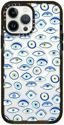 Miniatura 275 de Funda Impact de CASETiFY para iPhone 13 Pro Max con Magsafe - Estuche Claro Cuento de Invierno - Claro Negro Estuche transparente Winter Tale