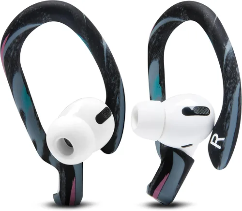 WC HookZ - Ganchos sobre la oreja patentados y mejorados para AirPods Pro 1, 2 y AirPods 1, 2 y 3 - Incluye dos pares de tamaños en el paquete,