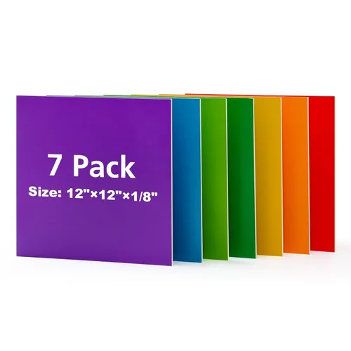 Miniatura 13 de Paquete de 12 hojas de tilo Rowood, 12x12x1/8pulgadas, tilo de 3mm para corte láser, kits de manualidades para adultos, tablero de madera
