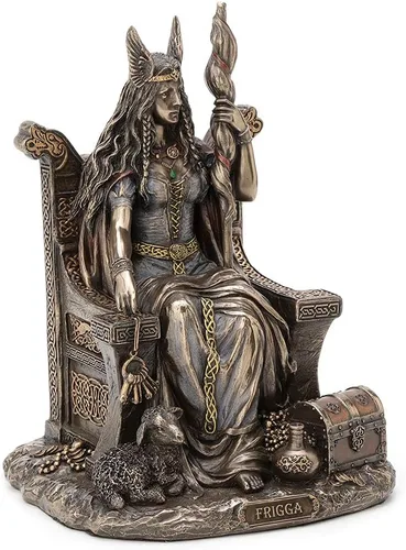 Miniatura 2 de Veronese Frigga - Estatua de la diosa nórdica del amor y el matrimonio