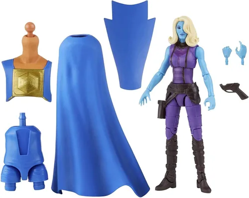 Marvel Legends Series - Figura de acción a escala de 6 pulgadas, nebulosa de atraco de juguete, diseño premium, 1 figura, 1 accesorio y 2 piezas