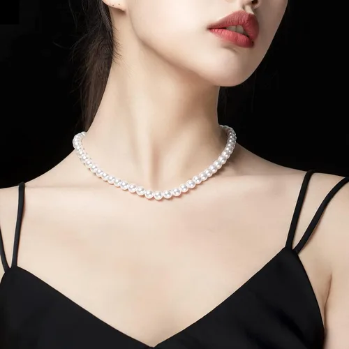 Miniatura 2 de Collar de perlas de imitación collar de perlas de boda para mujer