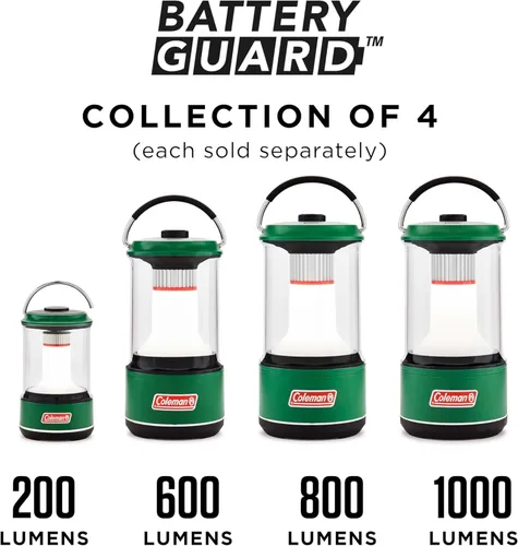 Miniatura 5 de Coleman LED Lantern with Enhanced Battery Protection, Water-Resistant, Batteries Last up to 25% Longer Than Other Lanterns, Great for Camping, Power