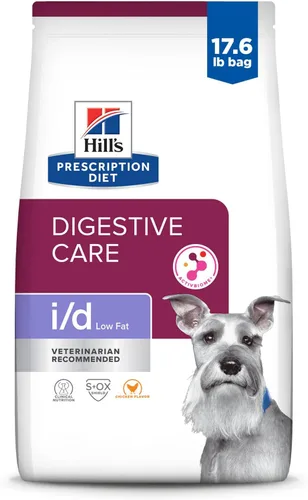 Miniatura 14 de Hill's Prescription Diet i/d Cuidado Digestivo Bajo en Grasa Sabor a Pollo Alimento Seco para Perros, Dieta Veterinaria, Bolsa de 8.5 lb