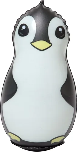 Miniatura 7 de Stack 'n Splash - Juego de piscina de pingüinos, juguete flotante para objetivo, construirlo, golpéalo, derriba. Juego de 10 piezas con 2 bolas
