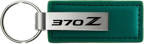 Miniatura 7 de Au-TOMOTIVE GOLD Llavero de cuero rectangular para Nissan 370Z