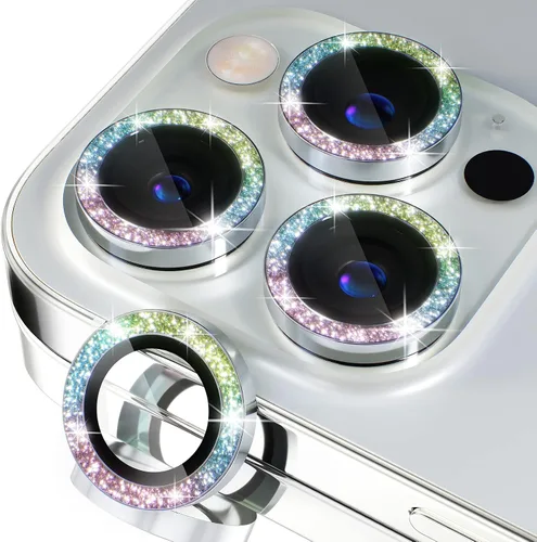 Miniatura 47 de Misea Compatible con iPhone 17 Pro/iPhone 17 Pro Max Protector de Lente de Cámara Brillante, Vidrio Templado 9H Cubierta de Cámara Protector