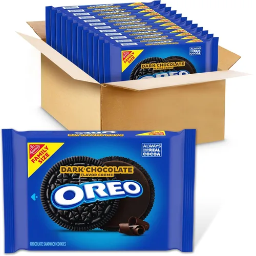 Miniatura 35 de Oreo Piezas de galletas medianas, chocolate, 2.5 libras (paquete de 4)