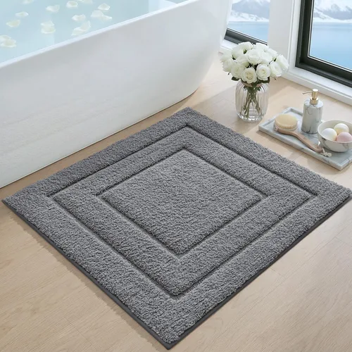 Miniatura 17 de DEXI - Alfombra de baño antideslizante, absorbente, de alta calidad, lavable a máquina, cómoda alfombra para cuarto de baño