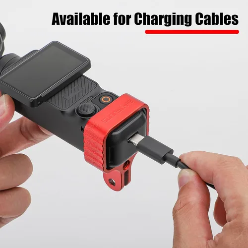 Miniatura 8 de Pocket3 Aluminum Adapter Mount for DJI Osmo Pocket 3 Camera Expansion Accessories 1/4'' Thread Connect Tripod Head Strap Bike Clamp Extension Rod
