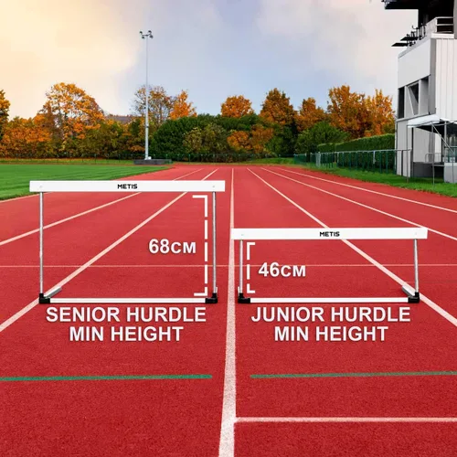 Miniatura 3 de METIS Alloy Hurdles - Equipo de pista y campo ajustable de alta calidad para atletas jóvenes y mayores Disponible en paquetes de 1, 5 o 10 Paquete
