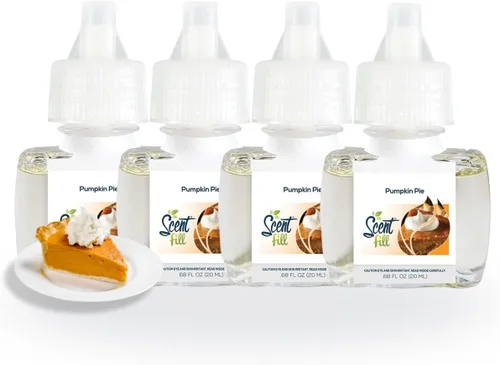 Miniatura 34 de Scent Fill Ambientador enchufable de sidra de manzana, 4 recambios de aceite perfumado