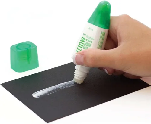 Miniatura 8 de Tombow 62191 MONO - Pegamento multilíquido, 0.88 onzas, 1 paquete. Pegamento multiusos con dispensador de doble punta para una aplicación