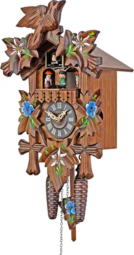 Miniatura 3 de Engstler Reloj Cuco Cuarzo - Flores Alpinas AH 532/10 QMT