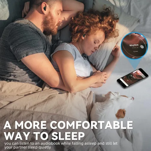 Miniatura 4 de Invisible Earbuds, Sleep Earbuds for Side Sleepers, Mini Wireless Sleep Headphones with Physical Button Control, LED Digital Display, Ultra-Thin