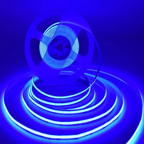 Miniatura 26 de SUYOOULIN COB Tira de luces, 16.4 pies/16.4 ft DC24V tira de luz de alta densidad 1600 LED, 32000 lúmenes, súper brillante, regulable,