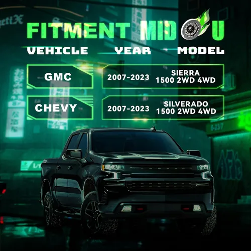 Miniatura 2 de Kit de nivelación de elevación de 2 pulgadas para la parte trasera de Chevy Silverado 1500 GMC Sierra 1500 de 1999-2023, bloque de elevación trasero