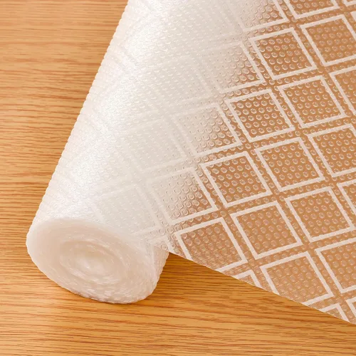 Miniatura 23 de Cooyes Revestimiento de Estante para Gabinetes de Cocina – Forro de Cajón Impermeable No Adhesivo – Material EVA Duradero Papel de Estante Fácil