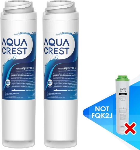 Miniatura 5 de AQUACREST FQSLF Filtro de agua para debajo del fregadero, repuesto para GE FQSLF, FQSVF y GXSV65R, GQSV65R, GXSV65F, GQSV65F, GXSL55R System