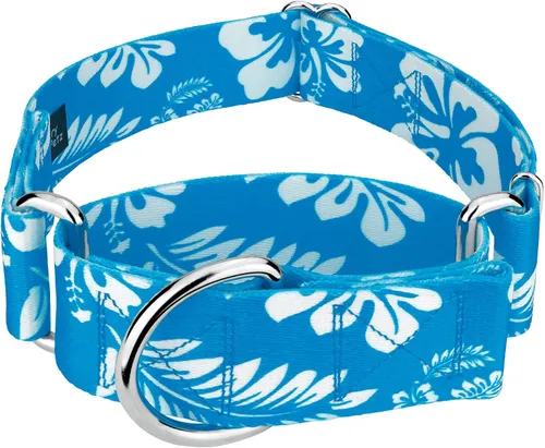 Miniatura 17 de Country Brook Petz HossFit Jr - Collar ancho Martingala para perro, colección Summer Breeze con diseños soleados (Anchors Away, M)