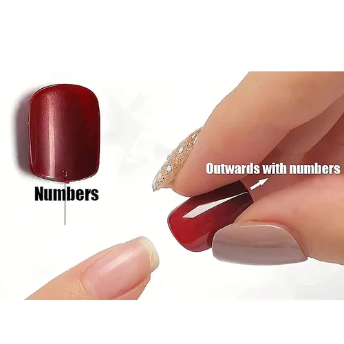 Miniatura 7 de MISUD Uñas postizas a presión – Uñas postizas largas con punta francesa negra, diseño de diamantes de imitación verde acrílico, 24 piezas 01702verde