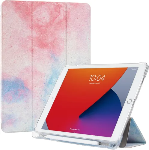 Miniatura 16 de ProtUTab Funda Compatible con iPad de 9ª Generación, Funda Slim Trifold con Soporte Auto Wake&Sleep para iPad de 8ª Generación (2020) y 7ª