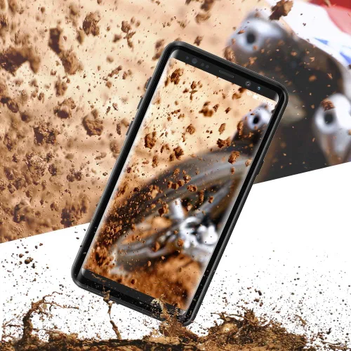 Miniatura 7 de LEMAXELERS Diseñada para Galaxy Note 9, funda impermeable con protector de pantalla integrado [IP68 bajo el agua]