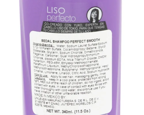 Miniatura 3 de Sedal Champú Perfect Smoothness 11.5 fl oz - Sedal Liso Perfecto Champu (paquete de 1)