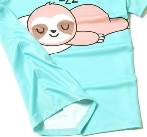 Miniatura 5 de Jxstar Conjuntos de pijamas para niñas, pijamas de unicornio para niños pequeños, ropa de dormir de algodón de verano
