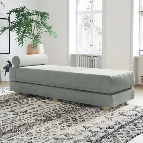 Miniatura 22 de Jaxx Alon Daybed - Tumbona plegable con colchón de espuma viscoelástica de primera calidad, tamaño Queen, fabricado en los Estados Unidos