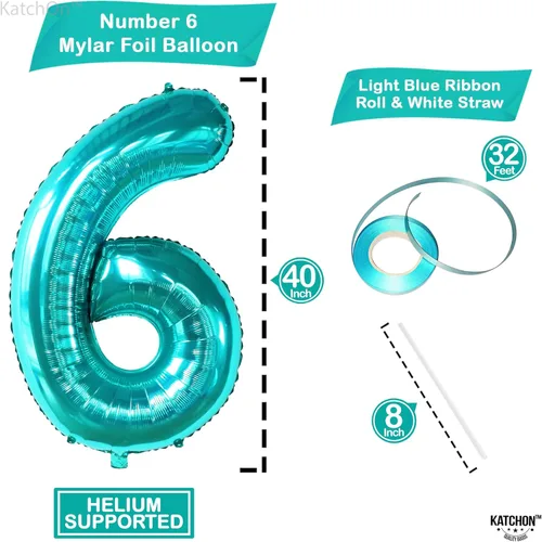 Miniatura 29 de KatchOn, Globo azul del número 1 para el primer cumpleaños, grande, 40 pulgadas, globo azul número 1 para primer cumpleaños, globo azul marino