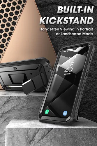 Miniatura 3 de SUPCASE Unicorn Beetle Pro Series - Funda diseñada para Samsung Galaxy A10e (versión 2019), funda resistente de cuerpo completo y función atril