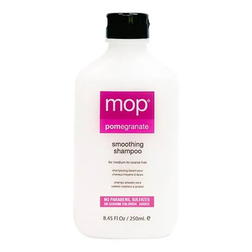 MOP Champú suavizante de granada para cabello medio a grueso, fórmula limpiadora que fortalece el cuero cabelludo y el cabello, repara y nutre