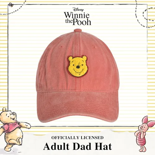 Miniatura 8 de Disney Winnie The Pooh Dad Hat, Adjustable Cotton Baseball Cap with Curved Brim