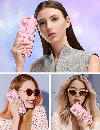Miniatura 6 de Funda para Samsung Galaxy S22 Plus con diseño de flamencos para mujer, funda de teléfono linda y femenina, diseño bonito de animales, estético