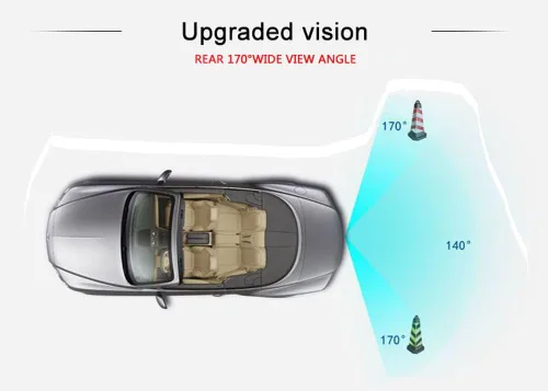 Miniatura 6 de Tercer techo techo techo lámpara de freno cámara luz de freno cámara de visión trasera cámara de respaldo para Toyota Hilux Revo Rocco Invincible 50