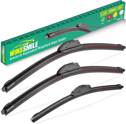 Miniatura 41 de Limpiaparabrisas de 26" 17" 12" para Honda CRV CR-V 2017 2018 2019 2020 2021 2022, juego premium de limpiaparabrisas para todas las estaciones