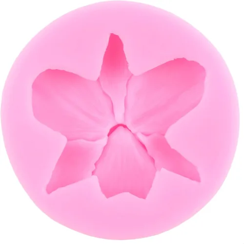 Miniatura 8 de ZiXiang Moldes de silicona de flores de orquídea, molde de fondant de flores de hibisco, molde de silicona para decoración de pasteles, decoración