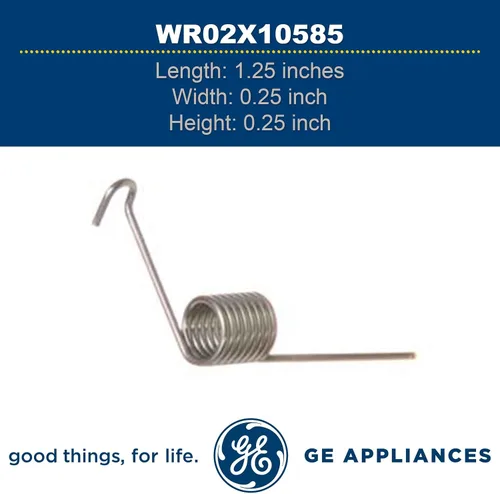 Miniatura 3 de GE WR02X10585 Muelle de rebaje de puerta
