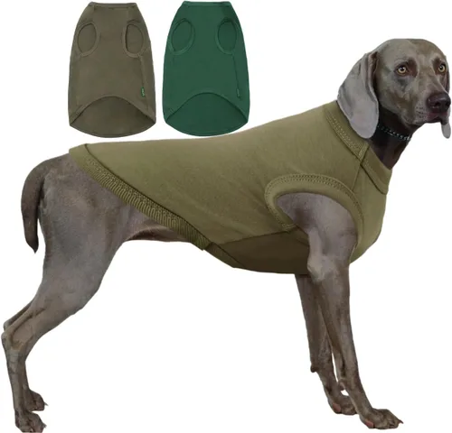 Miniatura 16 de Camisa azul en blanco para perros,Camisetas grandes para perros y niñas,Camiseta lisa de bulldog francés,L azul real Azul y Royal