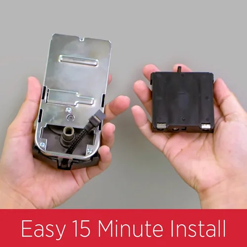 Miniatura 5 de Kwikset Halo - Cerradura de puerta inteligente con huella dactilar, con asa, cerrojo electrónico contemporáneo de entrada sin llave, no requiere