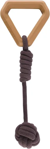 Carhartt Herramientas de entrenamiento para mascotas, herramienta resistente para tirar, buscar y jugar, puño de mono para perro (Carhartt marrón)