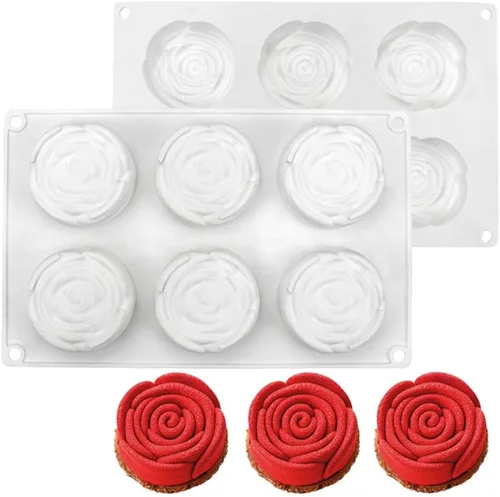 Miniatura 11 de Molde de silicona para chocolate con forma de corazón, accesorios para tartas, moldes de cocina, cubitos de hielo, galletas, pastelería, molde