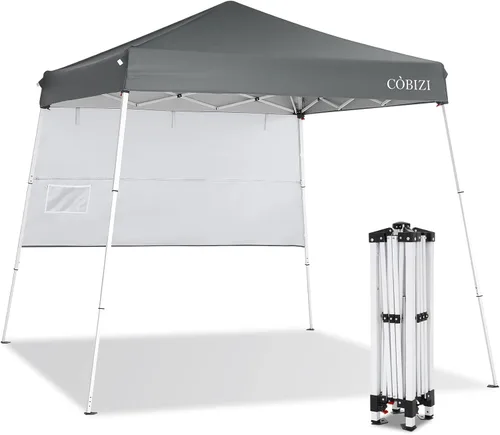 Miniatura 29 de COBIZI - Toldo desplegable de 10 x 20 pies con 6 paredes, impermeable y con protección UPF 50+, ideal para bodas, fiestas, eventos al aire libre